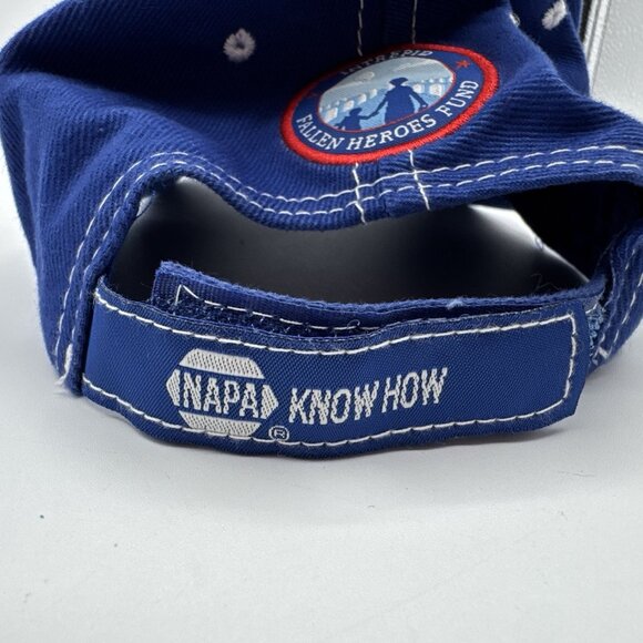 Nascar Hat Napa Racing Chase Elliott Ron Capps Intrepid Fallen Heroes Fund Blue - Picture 9 of 9